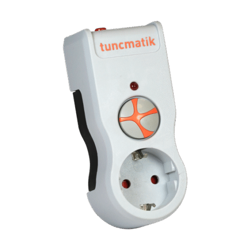 Tuncmatik PowerSurge 1 Tekli Akım Korumalı Priz – Beyaz