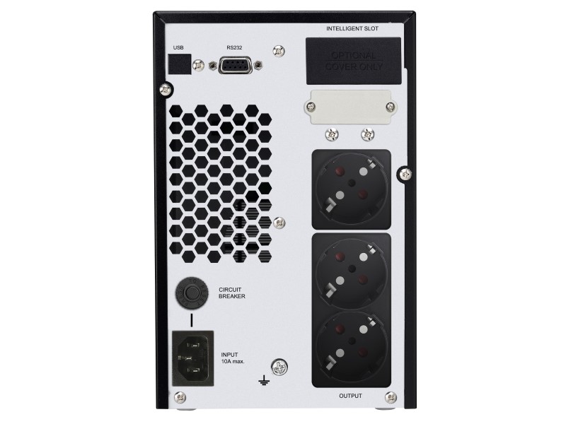 TUNÇMATİK NEWTECH ECO X9 1 KVA 1/1 ON-LINE UPS LCD 24 x 7 AH %50 YÜKTE 4 SAAT