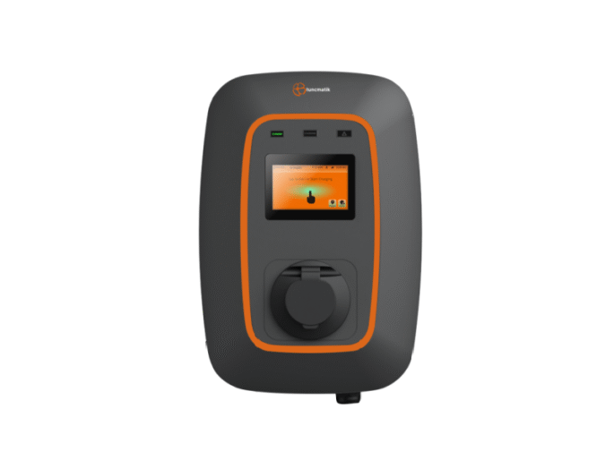 Tunçmatik Public Charger 22 kW AC | Ticari Elektrikli Araç Şarj İstasyonu