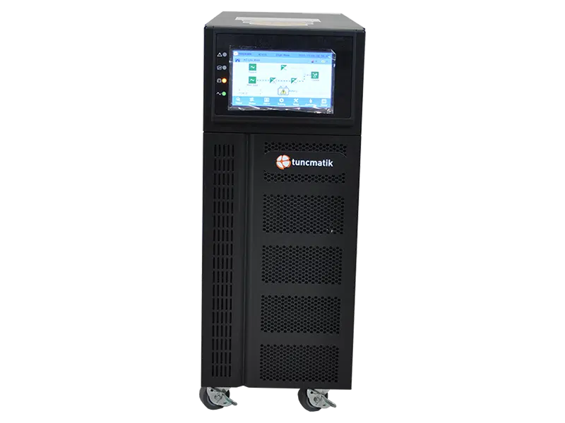 Tunçmatik Ultra One 40kVA 3/3 Online UPS 80x7Ah Kesintisiz Güç Kaynağı (Trifaze 40kVA UPS)