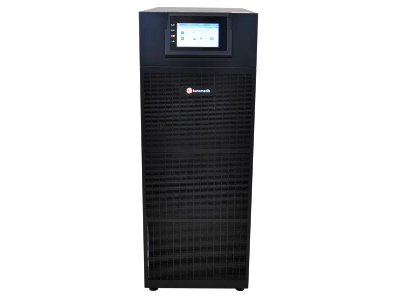 Tunçmatik Ultra One 80kVA 3/3 Online UPS 40x26Ah Kesintisiz Güç Kaynağı (Trifaze 80kVA UPS)